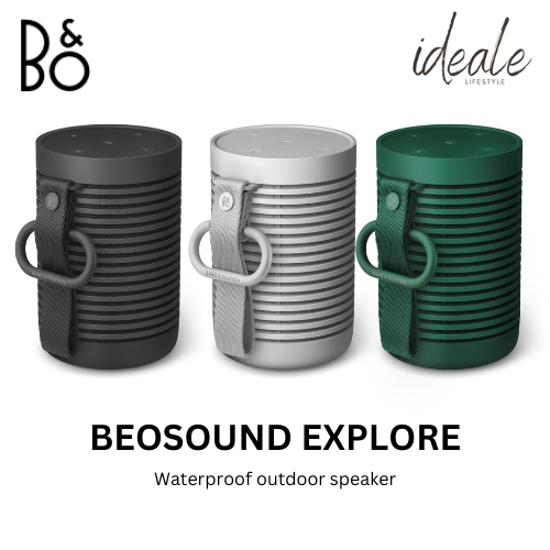 Bang & Olufsen Beosound Explore Waterproof Outdoor Wireless Speaker (Black  Anthracite)