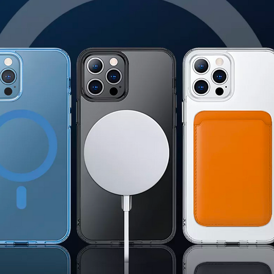 WIWU TRANSPARENT MAGNETIC PHONE CASE FOR IP14 SERIES