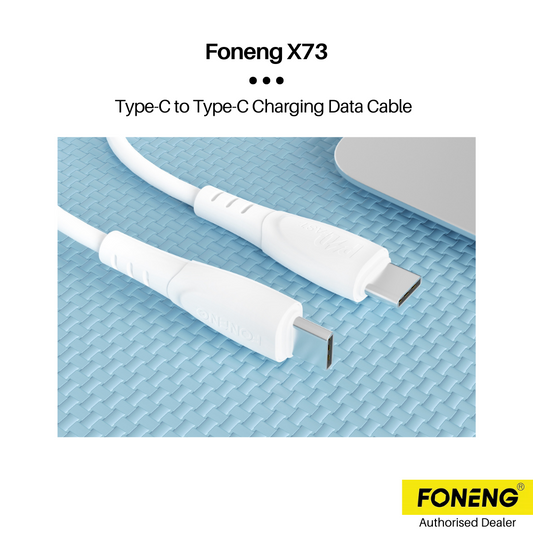 Foneng X73 USB C to USB C Fast Charging PD60W Data Cable