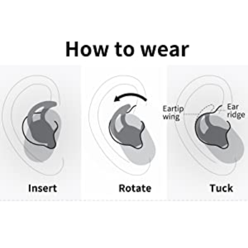 WiWU Zero Beans Invisible Wireless Sleeping Earbuds