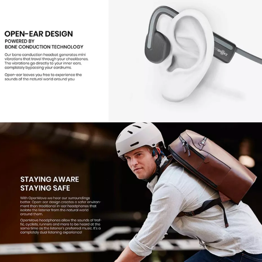Shokz OpenMove Bone Conduction Headphones