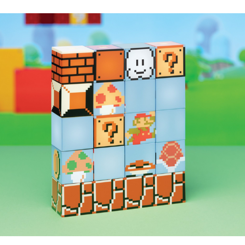Paladone Super Mario Bros Build-A-Level night Light