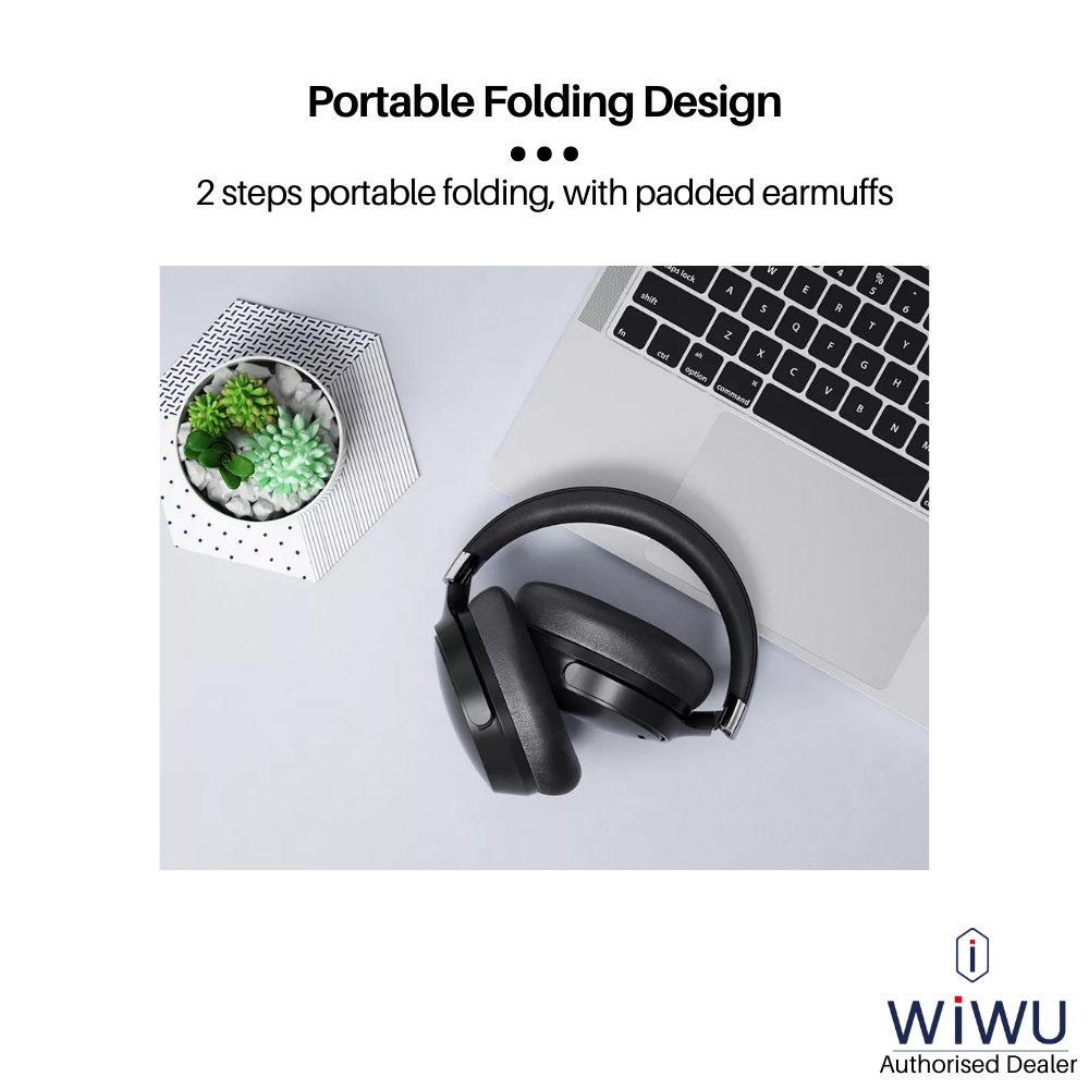 WiWU Pilot Active Noise Cancelling BT 5.0 Headphones