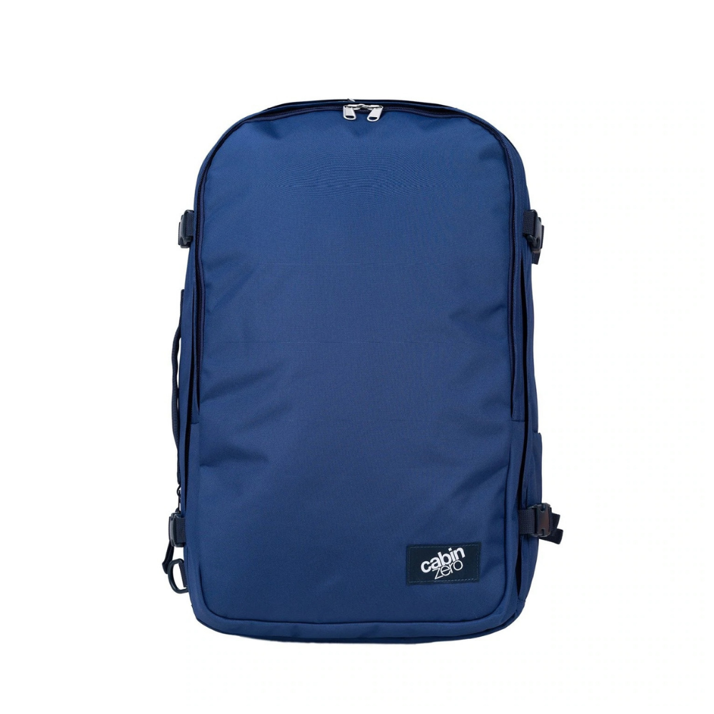 CabinZero Classic Pro 42L Travel Cabin Bag in Navy, ideal for carry-on and travel adventures