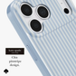 [Official Authentic] kate spade new york Diamond Blue Stripe MagSafe Protective Phone Case for iPhone 18 Pro / 18 Pro Max