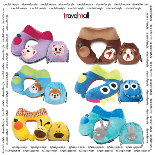 TRAVELMALL SWITZERLAND INFLATABLE NECK PILLOW - KIDS EDITION