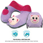 TRAVELMALL SWITZERLAND INFLATABLE NECK PILLOW - KIDS EDITION