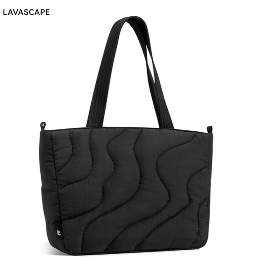 TOMTOC Terra T38 Puffy Tote Bag 10L 13.5L Soft Protective Laptop Shoulder Bag Briefcase for MacBook Pro Air 14 16 Inch