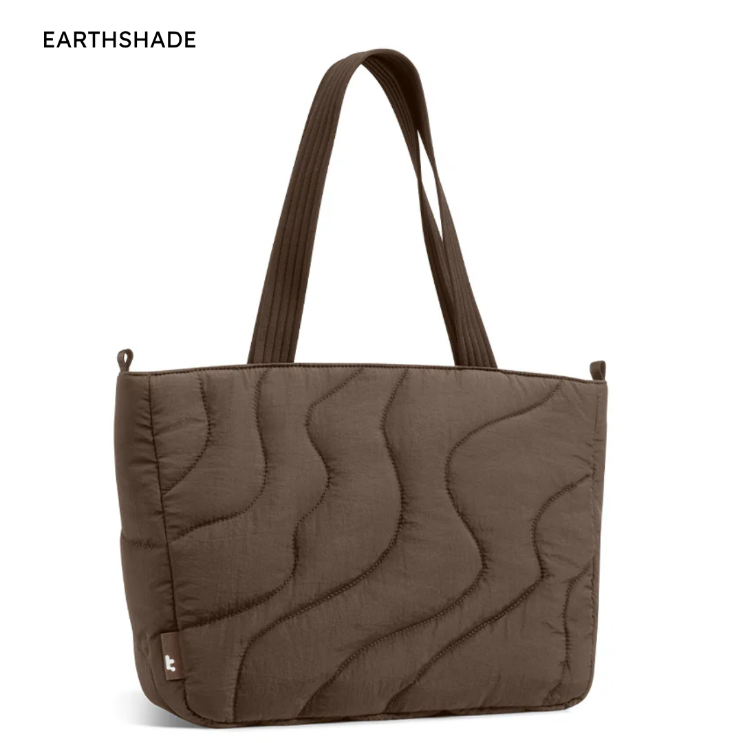 TOMTOC Terra T38 Puffy Tote Bag 10L 13.5L Soft Protective Laptop Shoulder Bag Briefcase for MacBook Pro Air 14 16 Inch