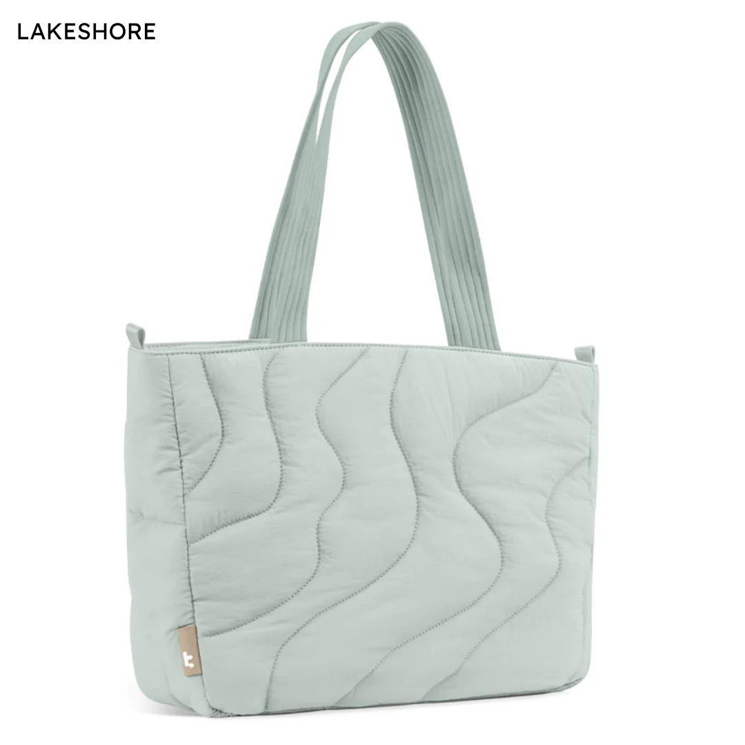 TOMTOC Terra T38 Puffy Tote Bag 10L 13.5L Soft Protective Laptop Shoulder Bag Briefcase for MacBook Pro Air 14 16 Inch