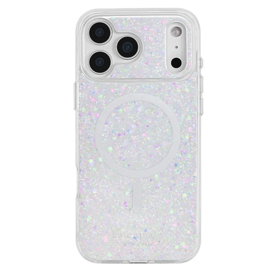 Official kate spade new york Chunky Glitter MagSafe Phone Case (Compatible with iPhone 18 Pro Max & iPhone 18 Pro)