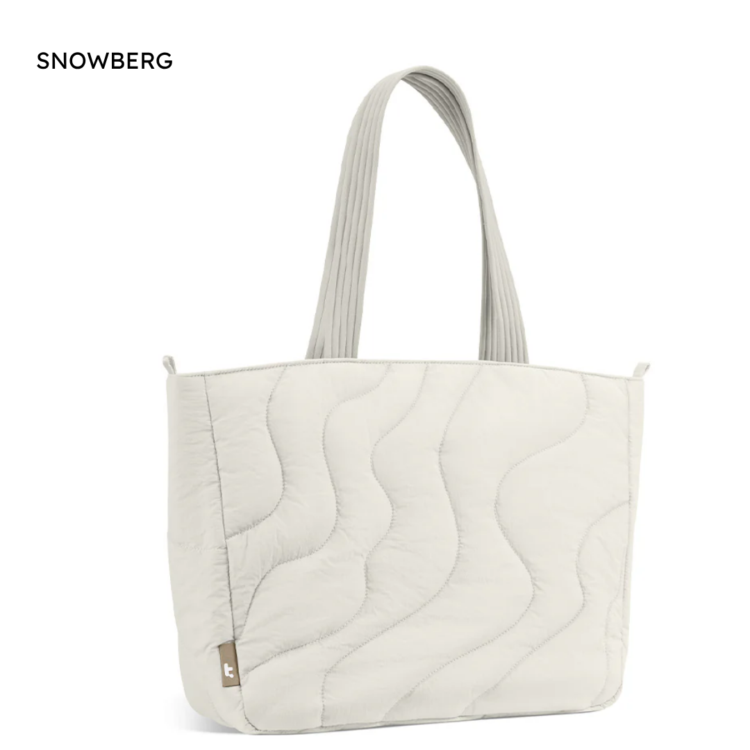 TOMTOC Terra T38 Puffy Tote Bag 10L 13.5L Soft Protective Laptop Shoulder Bag Briefcase for MacBook Pro Air 14 16 Inch