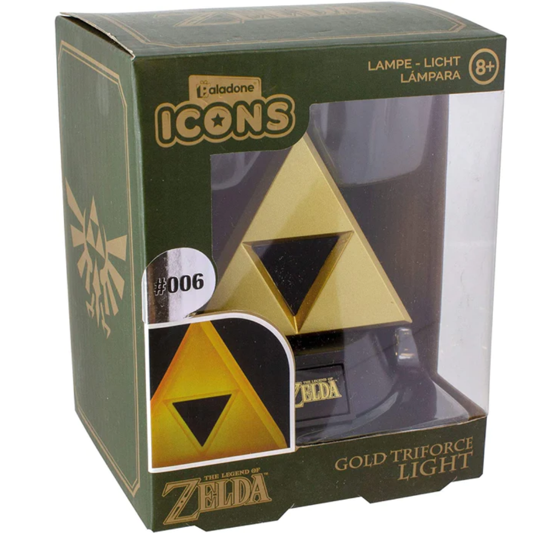 Paladone Zelda Gold Triforce Icon Light V2 (#006)
