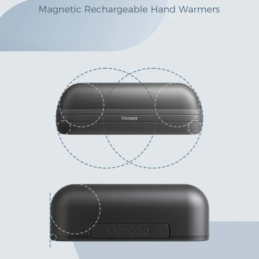 OCOOPA UT2S Mini Rechargeable Hand Warmers 5200mAh Magnetic 2-in-1 Pocket Heater