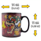 Paladone Mario Bowser Heat Change XL Mug