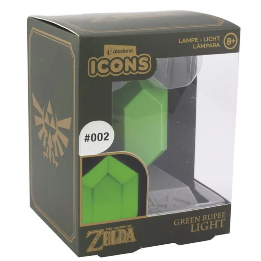 Paladone Zelda Green Rupee Icon Light V3 (#002)
