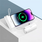 WIWU Wi-W026 Capsule Mobile Power Bank Mini USB-C Portable Charger with Watch Charger