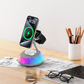 WiWU Aurora Wi-W036 Qi2.0 3 in 1 with Fast Mag-Safe Charger Stand Magnetic Wireless Charger Station