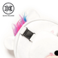 Unicorn Pillow Attached to Backpack – Decorative and Travel-Friendly Accessory