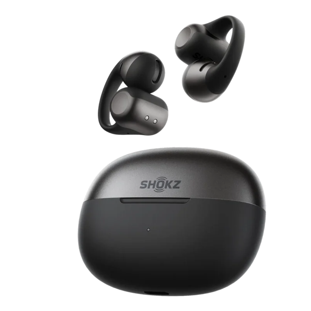 SHOKZ OpenDots 2 Open Ear Wireless Earbuds Bluetooth Dolby Audio Bass IP57 Sport Headphones Noise Canceling Earphone
