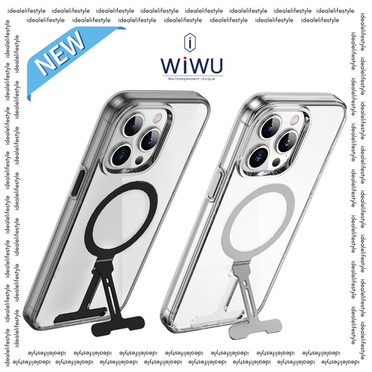 WiWU Space Magnetic Phone Case with Magentic Stand for IP15