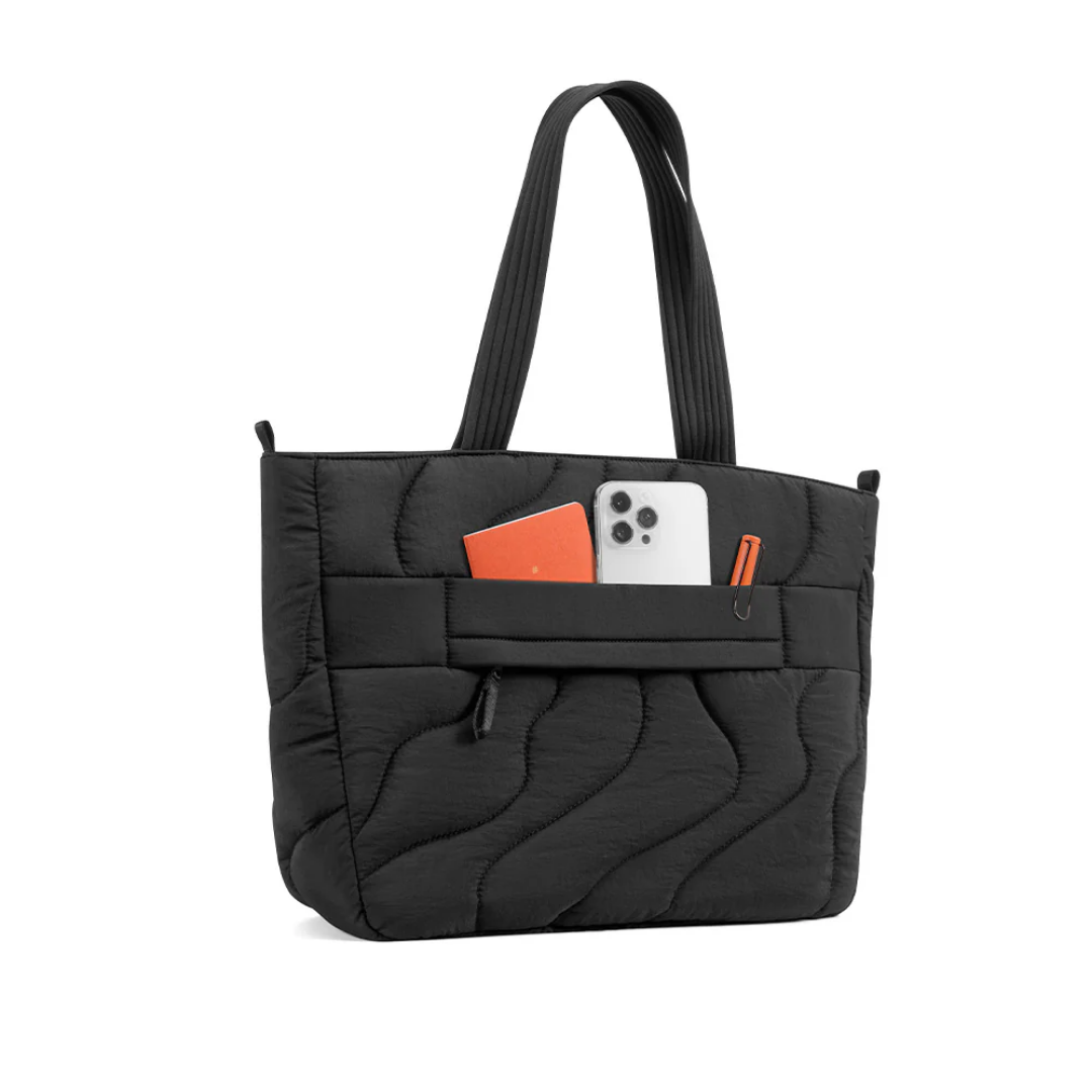 TOMTOC Terra T38 Puffy Tote Bag 10L 13.5L Soft Protective Laptop Shoulder Bag Briefcase for MacBook Pro Air 14 16 Inch