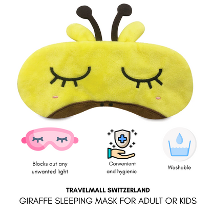 Travelmall kids light blocking sleep mask-Bull