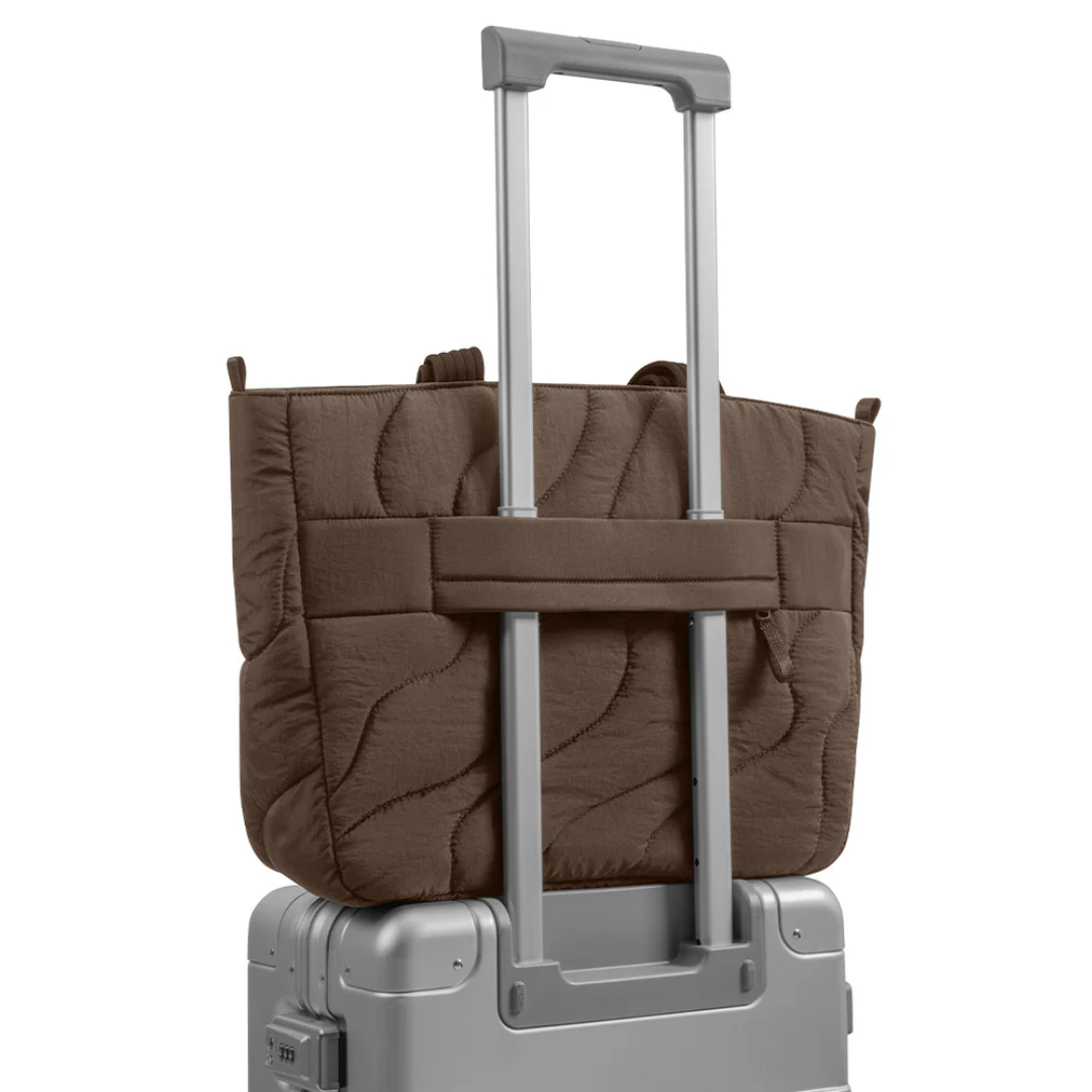 TOMTOC Terra T38 Puffy Tote Bag 10L 13.5L Soft Protective Laptop Shoulder Bag Briefcase for MacBook Pro Air 14 16 Inch