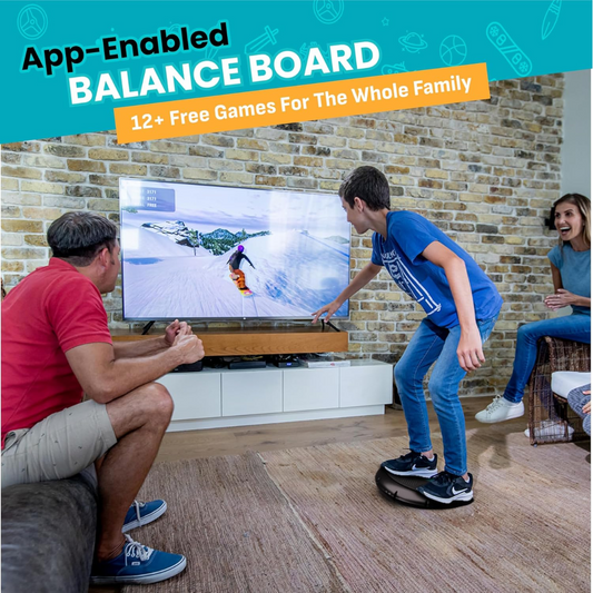 GoBalance Play Smart Balance Board Game with Bluetooth Motion Sensors