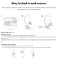 Flexible nickel-titanium JointArc frame of Shokz OpenDots ONE