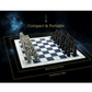 Official Harry Potter GoChess Wizard Mini Smart Electronic Chess Board | Film-Authentic Wizard's Chess Design | AI Light Coaching & 32 Difficulty Levels | Connects to Chess.com & Lichess - Shop Now!