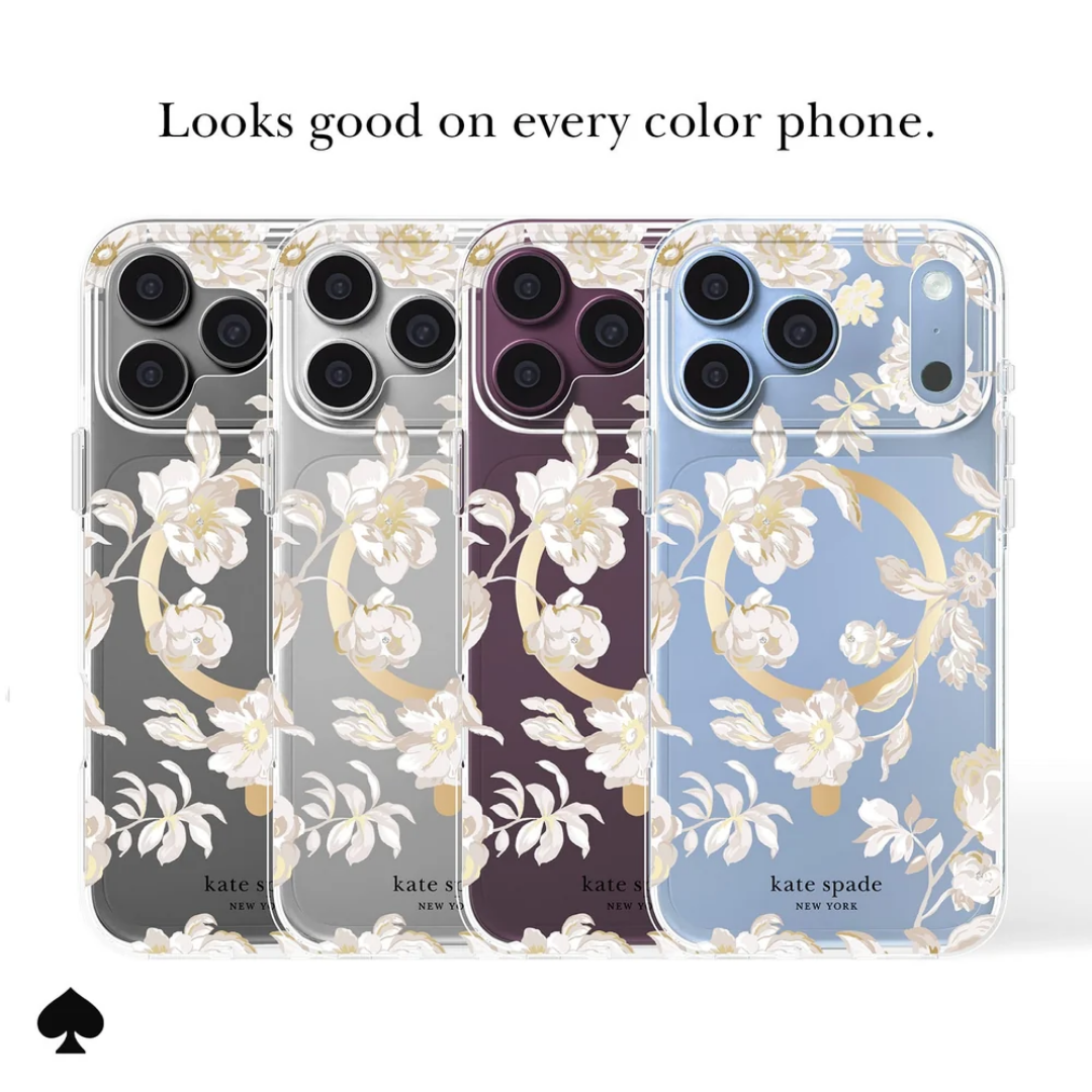 Official kate spade new york Autumn Toile MagSafe Phone Case (Compatible with iPhone 18 Pro Max & iPhone 18 Pro)