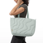 TOMTOC Terra T38 Puffy Tote Bag 10L 13.5L Soft Protective Laptop Shoulder Bag Briefcase for MacBook Pro Air 14 16 Inch