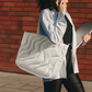 TOMTOC Terra T38 Puffy Tote Bag 10L 13.5L Soft Protective Laptop Shoulder Bag Briefcase for MacBook Pro Air 14 16 Inch