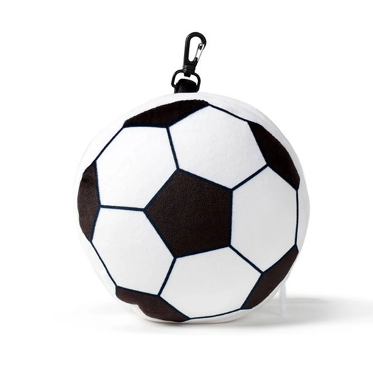 Foldable Football Travel Pillow in Compact Shape – Lightweight and Space-Saving