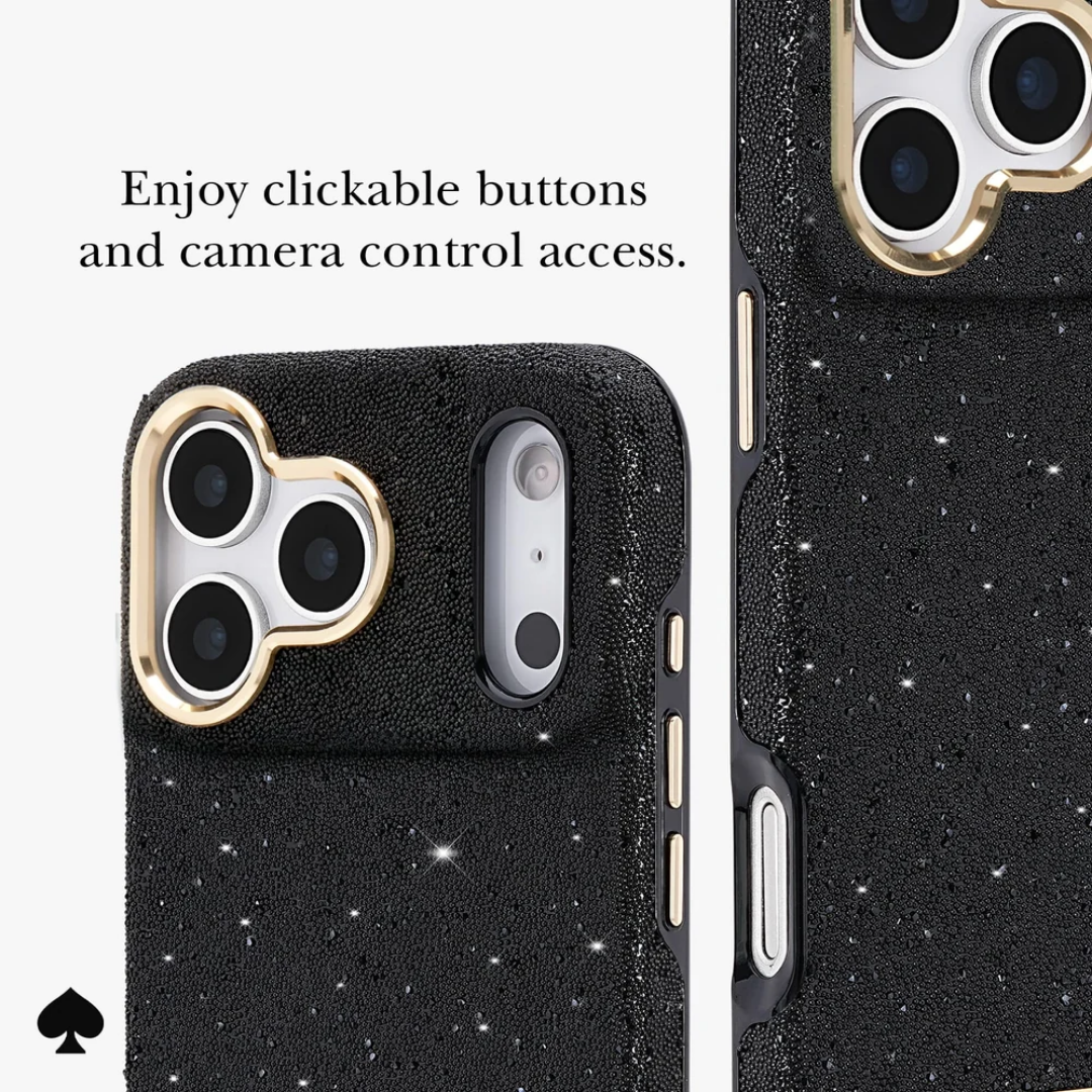 Official kate spade new york Crystal Pavé MagSafe Phone Case (Compatible with iPhone 18 Pro Max & iPhone 18 Pro)