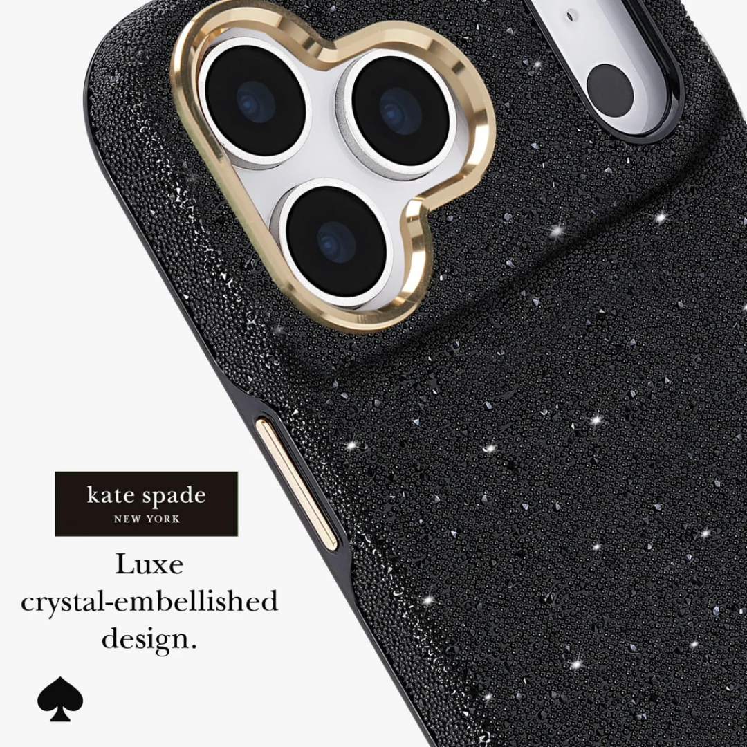 Official kate spade new york Crystal Pavé MagSafe Phone Case (Compatible with iPhone 18 Pro Max & iPhone 18 Pro)
