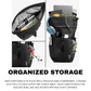 TOMTOC Navigator T61 Rolltop Backpack L Waterproof 25L 30L Expandable Travel Laptop Bag 17.3 Inch Big Capacity Men Women