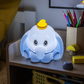 15cm tall soft and squishy Dumbo elephant LED lamp for kids.