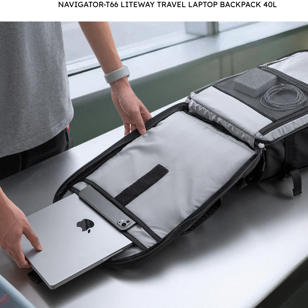 TOMTOC Navigator T66 Liteway Travel Backpack 40L /28L Flight Approved Waterproof Suitcase Backpack 17.3 16 Inch Laptop Bag