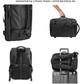 TOMTOC Navigator T66 Liteway Travel Backpack 40L /28L Flight Approved Waterproof Suitcase Backpack 17.3 16 Inch Laptop Bag