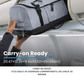 TOMTOC Navigator T66 Liteway Travel Backpack 40L /28L Flight Approved Waterproof Suitcase Backpack 17.3 16 Inch Laptop Bag