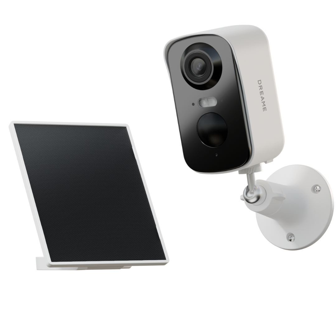 Dreame NAVO Care SE 1 OutCam Outdoor Security Camera Built-in Solar Panel HD WiFi AI Motion Detection Night Vision Two-Way Audio Weather Resistant