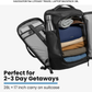 TOMTOC Navigator T66 Liteway Travel Backpack 40L /28L Flight Approved Waterproof Suitcase Backpack 17.3 16 Inch Laptop Bag