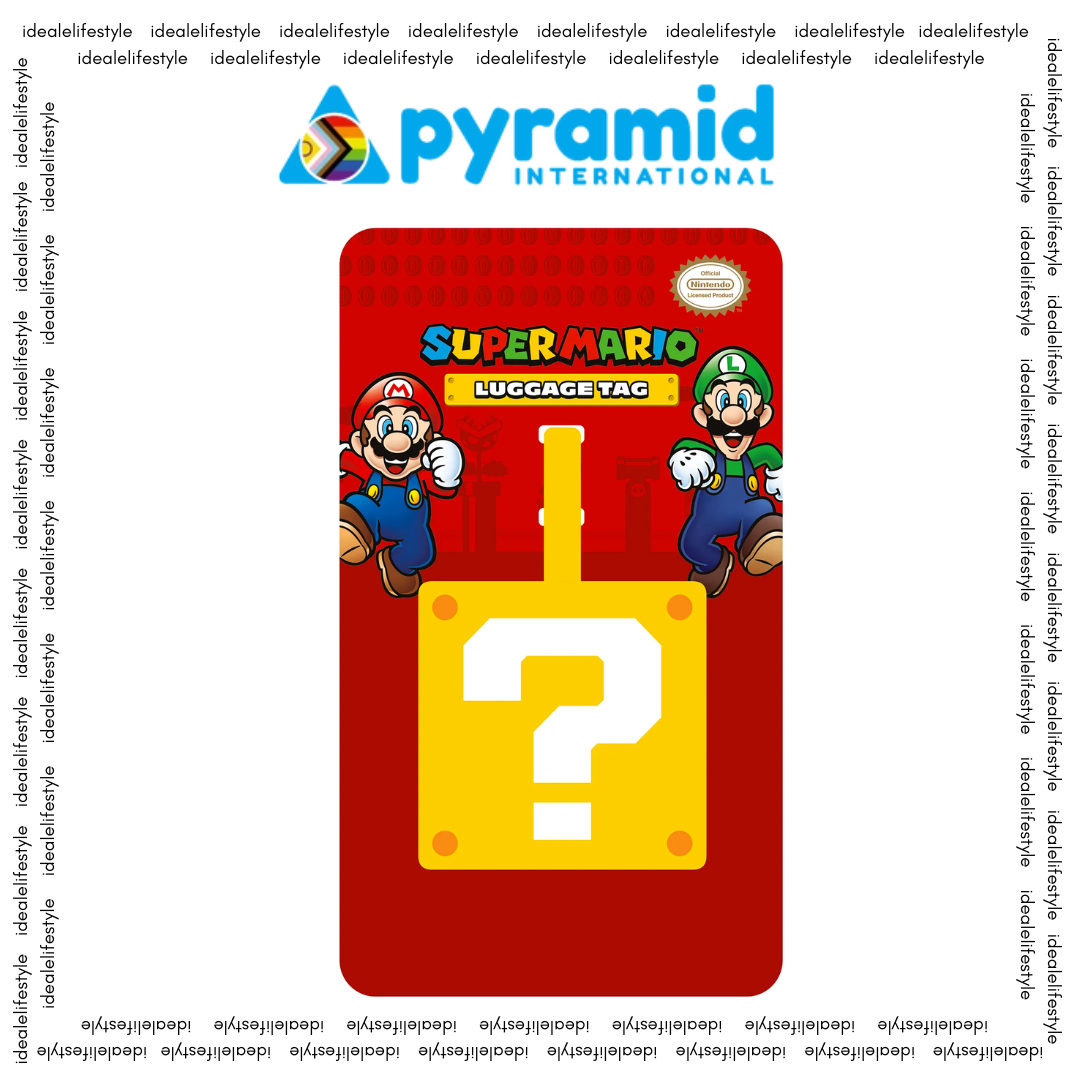 Pyramid Super Mario (Question Mark Block) Luggage Tag – idealelifestyle