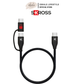SKROSS Link Data Block PRO USB-C Cable 60W (150cm) | Secure Fast Charge Only Public USB Data Blocker