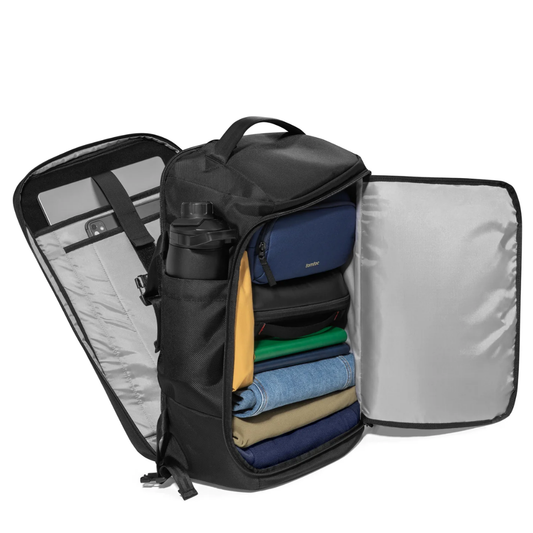 TOMTOC Navigator T67 Travel Backpack 38L Flight Approved Flight Suitcase Backpack Water Resistant 17.3 Inch Laptop Bag