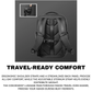 tomtoc Navigator-T73 X-Pac 28L Travel Laptop Backpack | Premium Waterproof Tech Daypack Premium Commuter Bag Fits Up to 16-Inch Laptops