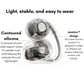 SHOKZ OpenDots 2 Open Ear Wireless Earbuds Bluetooth Dolby Audio Bass IP57 Sport Headphones Noise Canceling Earphone