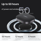 Shokz OpenFit Pro Open-Ear True Wireless Earbuds | Shokz SuperBoost™ & DirectPitch™ Tech | Dolby Atmos Optimized | IP55 Sweatproof | 50-Hour Battery Life | Noise Reduction | USB-C & Wireless Charging